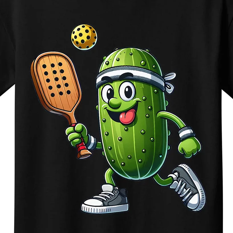 Funny Pickleball Player Paddleball Lover Kids T-Shirt