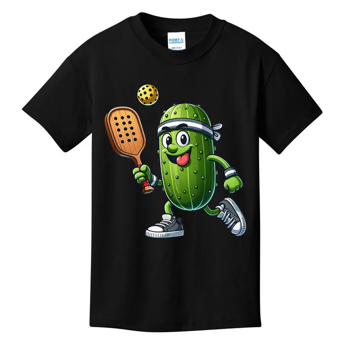 Funny Pickleball Player Paddleball Lover Kids T-Shirt