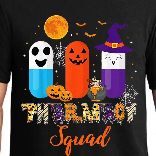 Funny Pills Pharmacy Pharmacist Squad Halloween Costume Pajama Set