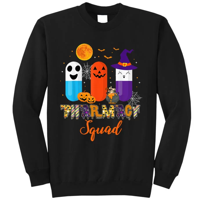 Funny Pills Pharmacy Pharmacist Squad Halloween Costume Tall Sweatshirt