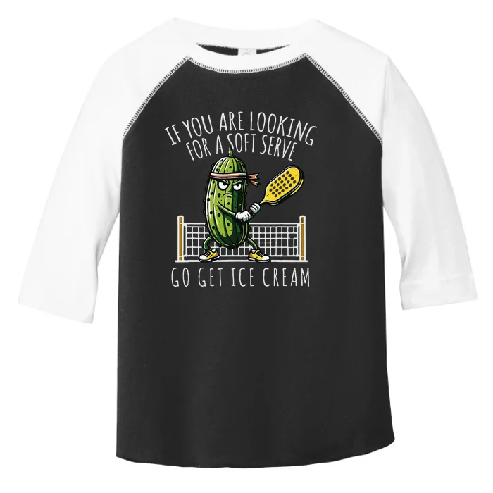 Funny Pickleball Player Paddleball Lover Gift Toddler Fine Jersey T-Shirt