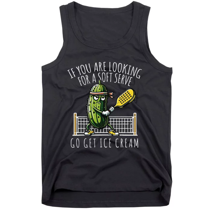 Funny Pickleball Player Paddleball Lover Gift Tank Top