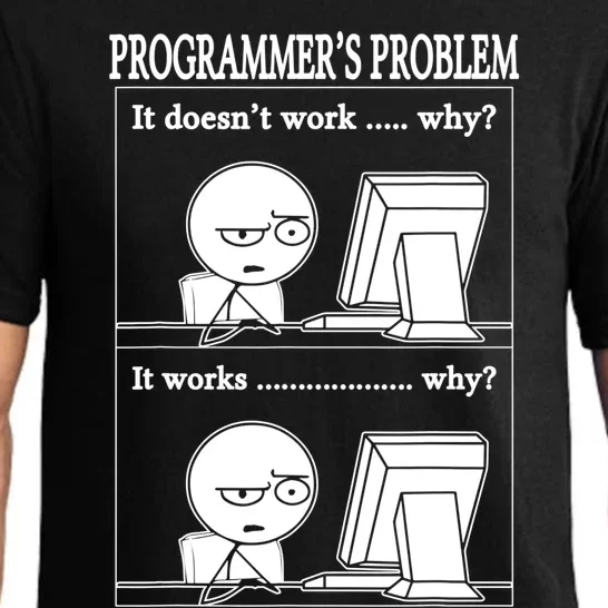 Funny Programmers Problem Fun Developer Gift Pajama Set