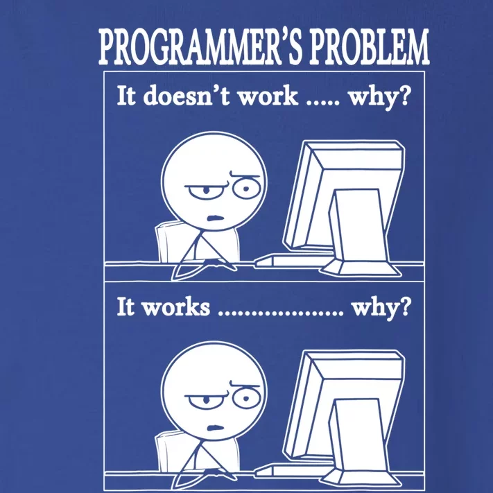 Funny Programmers Problem Fun Developer Gift Toddler Long Sleeve Shirt