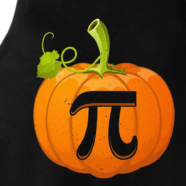 Funny Pumpkin Pie Math Teacher Halloween Thankgiving Pi Day Ladies Tri-Blend Wicking Tank