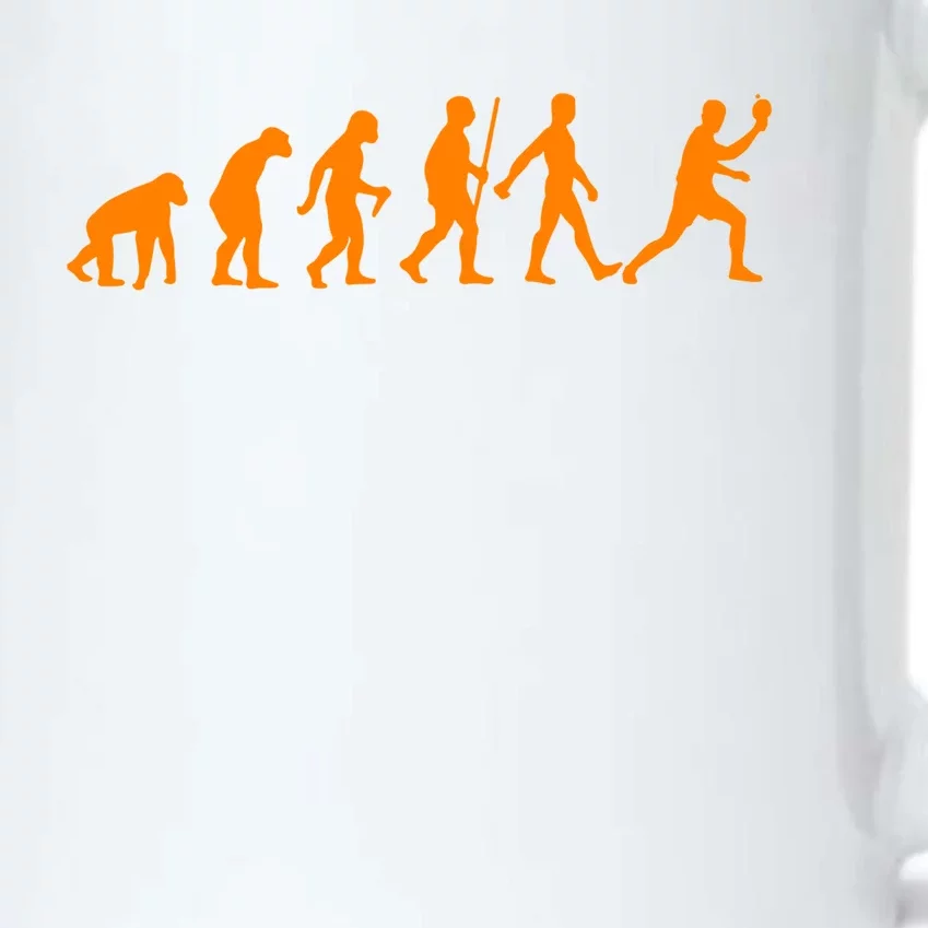 Funny Ping Pong Gift Table Tennis Player Evolution Gift Black Color Changing Mug