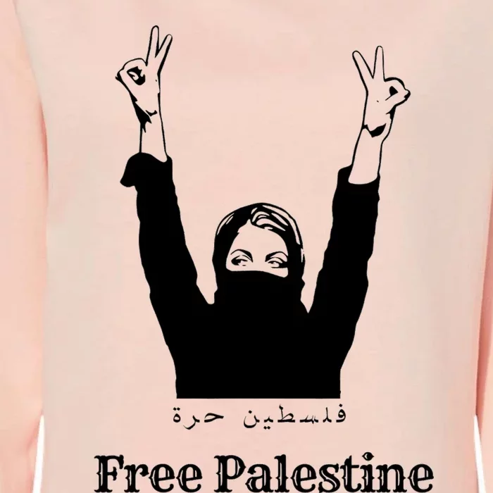 Free Palestine Pray For Palestine Womens California Wash Sweatshirt