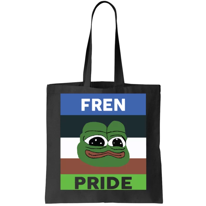 Fren Pride PEPE The Frog Tote Bag