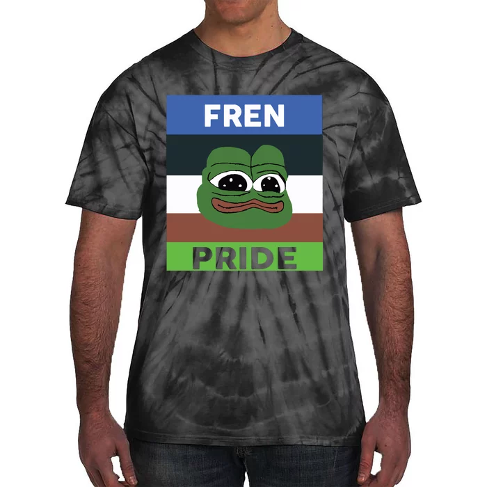 Fren Pride PEPE The Frog Tie-Dye T-Shirt