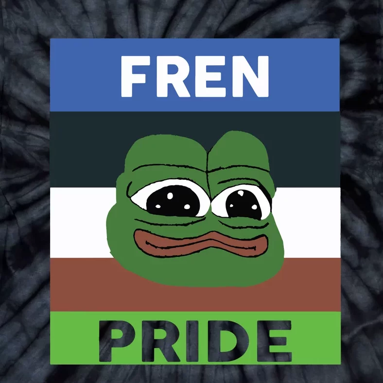 Fren Pride PEPE The Frog Tie-Dye T-Shirt