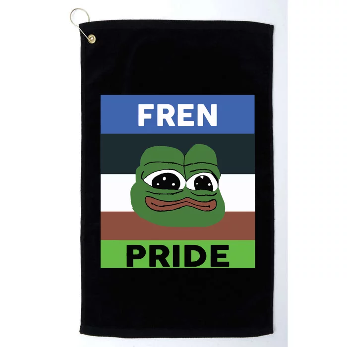 Fren Pride PEPE The Frog Platinum Collection Golf Towel