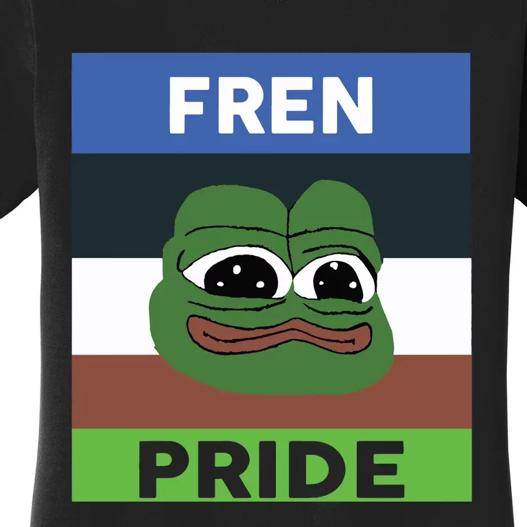 Fren Pride PEPE The Frog Women's T-Shirt