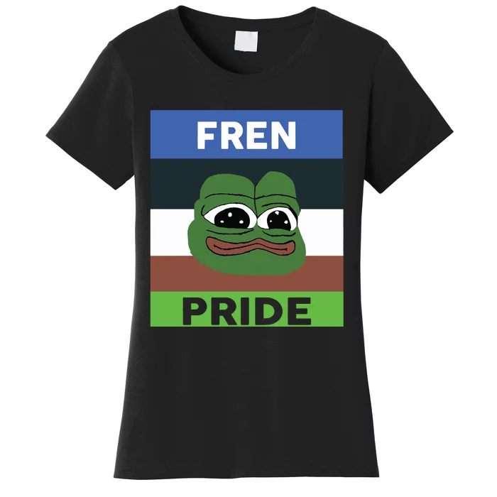 Fren Pride PEPE The Frog Women's T-Shirt