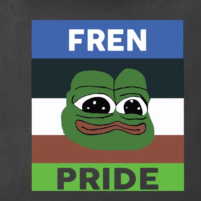 Fren Pride PEPE The Frog Zip Tote Bag