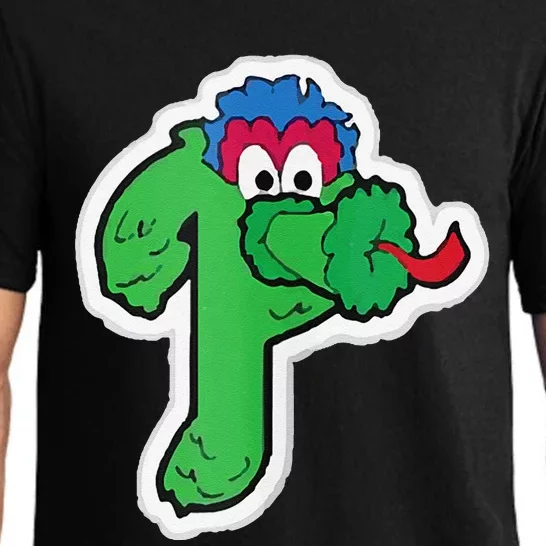 Funny Phanatic P Baseball Championship Pajama Set