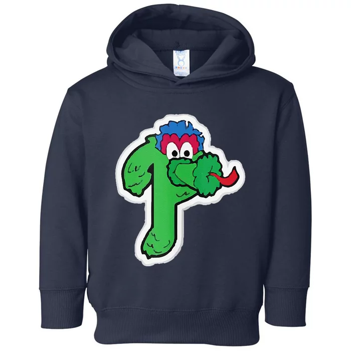 Funny Phanatic P Baseball Championship Toddler Hoodie