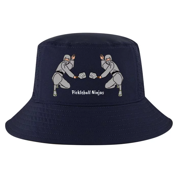 Fun Pickleball, Pickleball Ninja Men Doubles, Pickleball For Life Cool Comfort Performance Bucket Hat