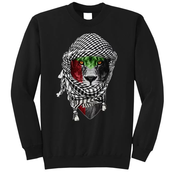 Free palestine Palestinian lion Sweatshirt