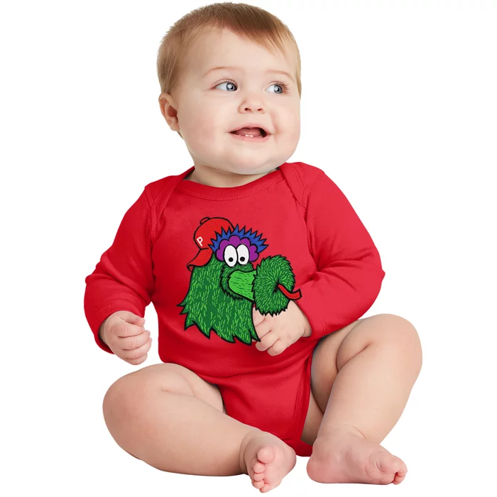 Funny Phanatic P Apreal Baby Long Sleeve Bodysuit