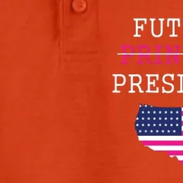 Future President Presidents Day 4th July Baby Girl Dry Zone Grid Performance Polo