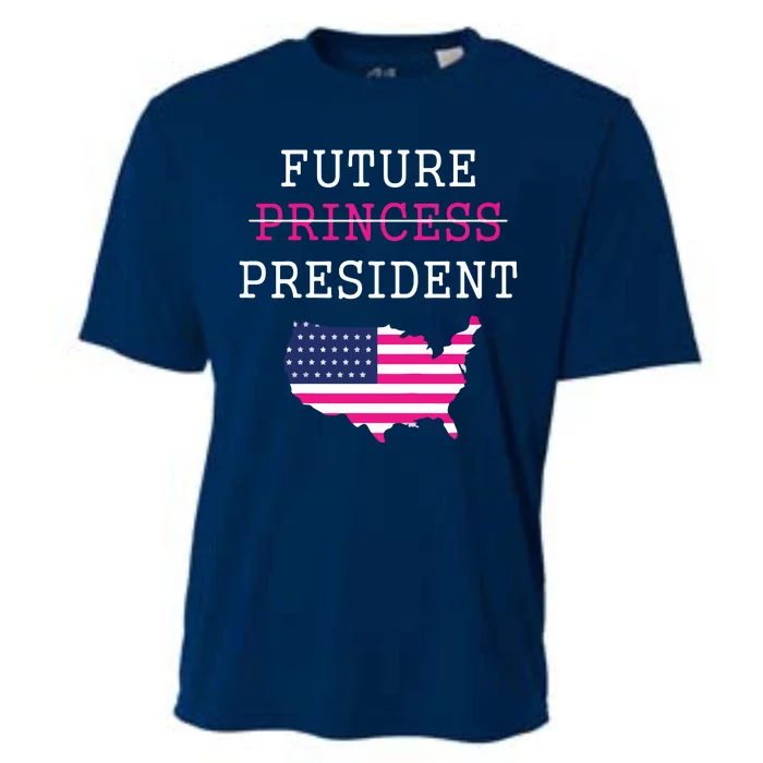 Future President Presidents Day 4th July Baby Girl Cooling Performance Crew T-Shirt