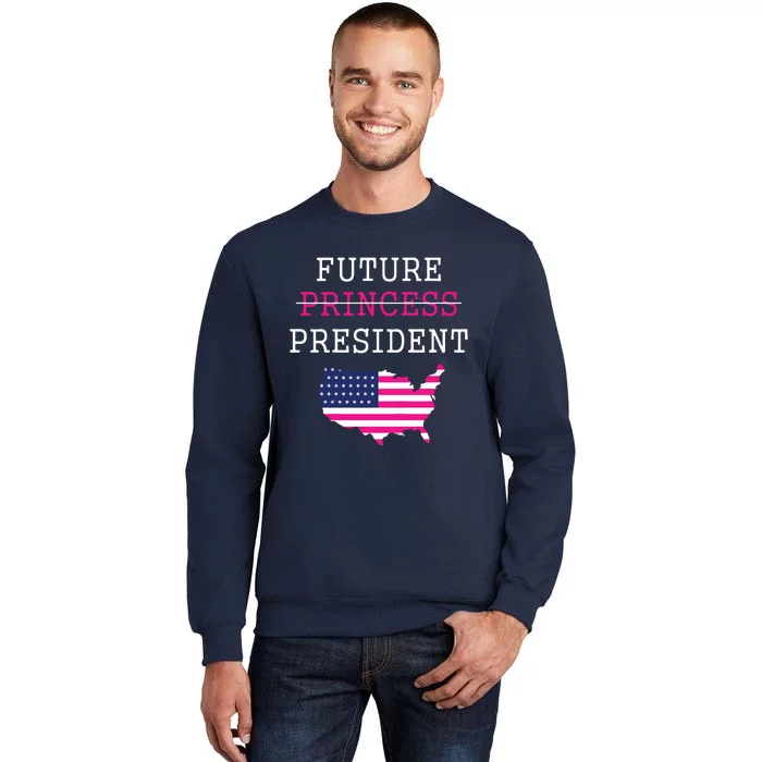 Future President Presidents Day 4th July Baby Girl Sweatshirt