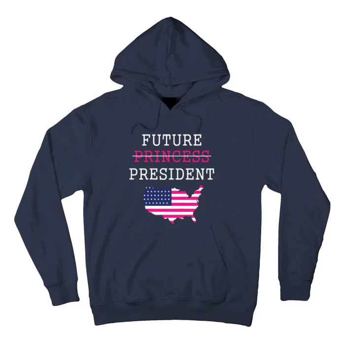 Future President Presidents Day 4th July Baby Girl Tall Hoodie