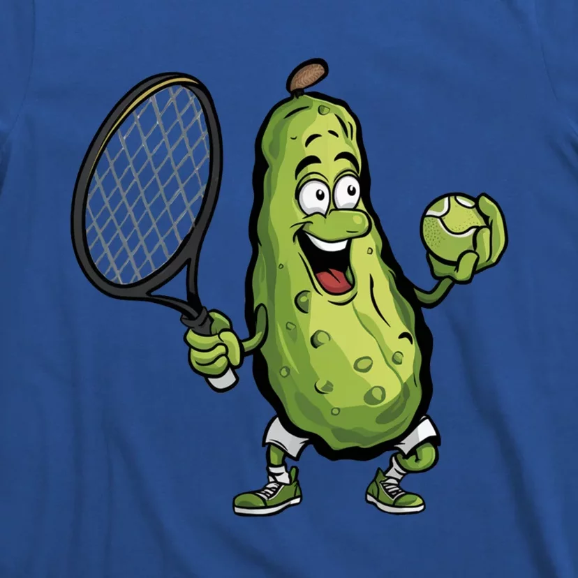 Funny Pickleball Player Paddleball Lover Funny Cucumber Meaningful Gift T-Shirt