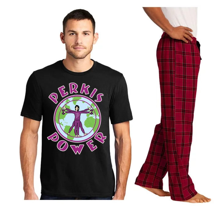 Funny Perkis Power Fitness Logo Pajama Set