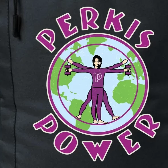 Funny Perkis Power Fitness Logo Daily Commute Backpack