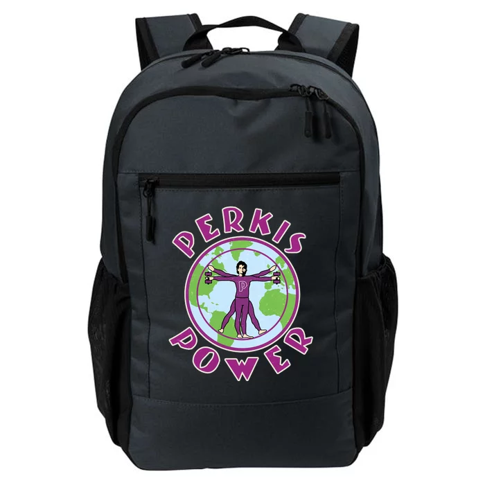 Funny Perkis Power Fitness Logo Daily Commute Backpack