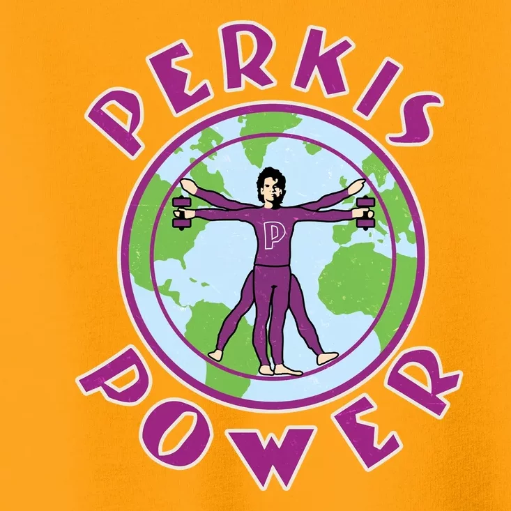 Funny Perkis Power Fitness Logo Toddler T-Shirt