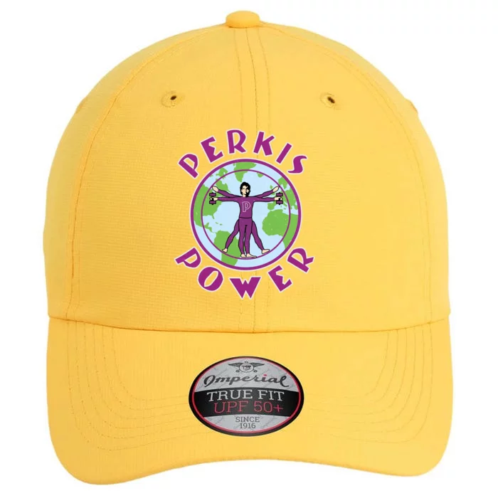 Funny Perkis Power Fitness Logo The Original Performance Cap