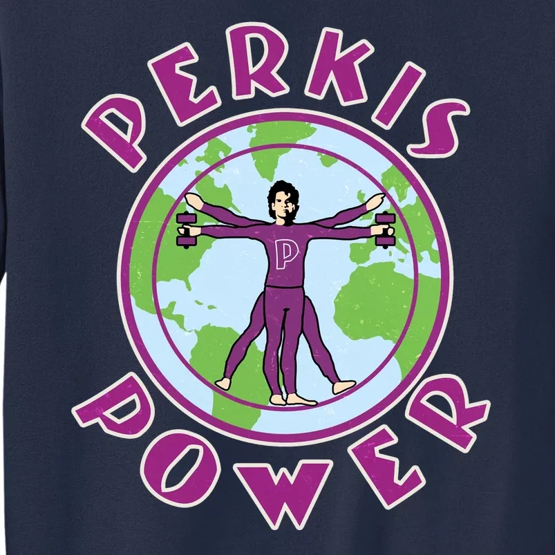 Funny Perkis Power Fitness Logo Sweatshirt