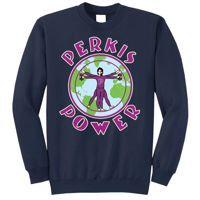 Funny Perkis Power Fitness Logo Sweatshirt