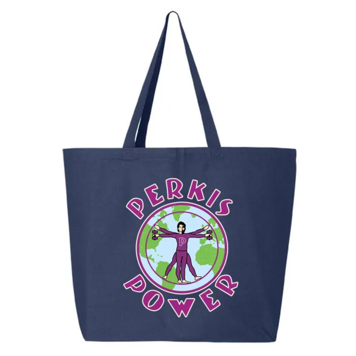 Funny Perkis Power Fitness Logo 25L Jumbo Tote