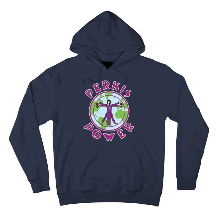 Funny Perkis Power Fitness Logo Tall Hoodie