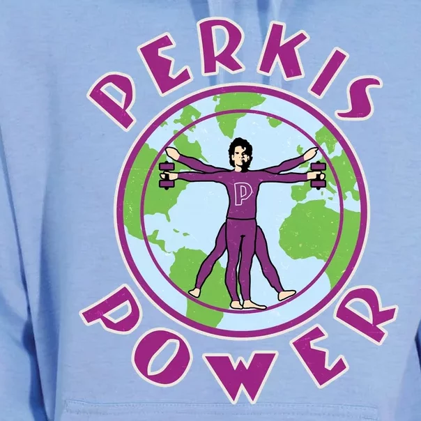 Funny Perkis Power Fitness Logo Unisex Surf Hoodie