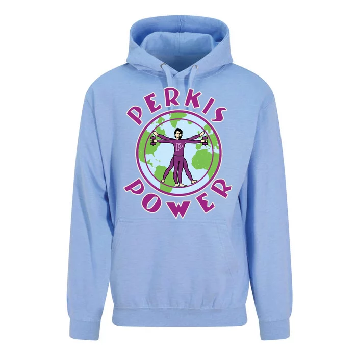 Funny Perkis Power Fitness Logo Unisex Surf Hoodie