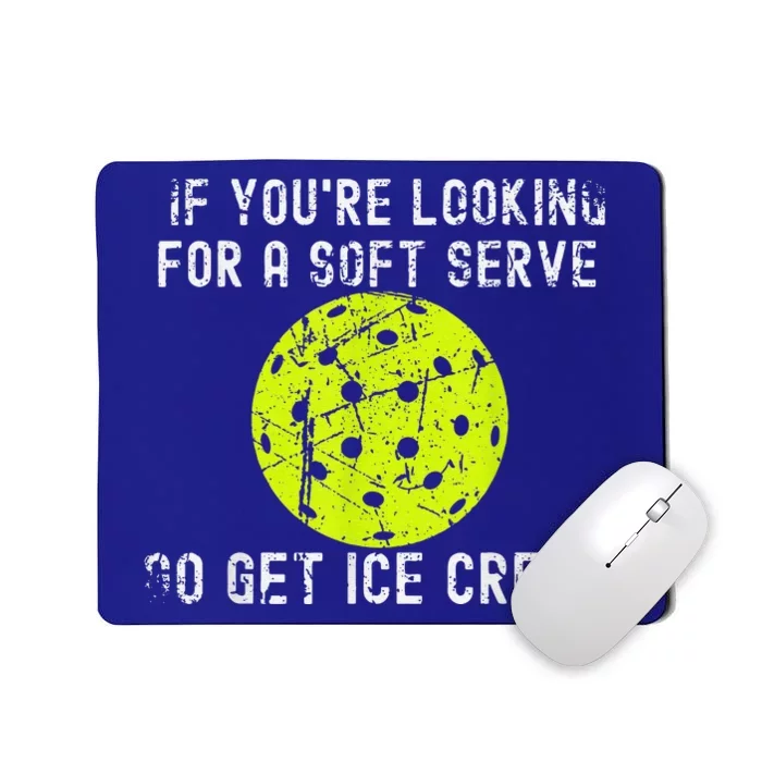 Funny Pickleball Pun For Pickleball Player Game Day Mousepad