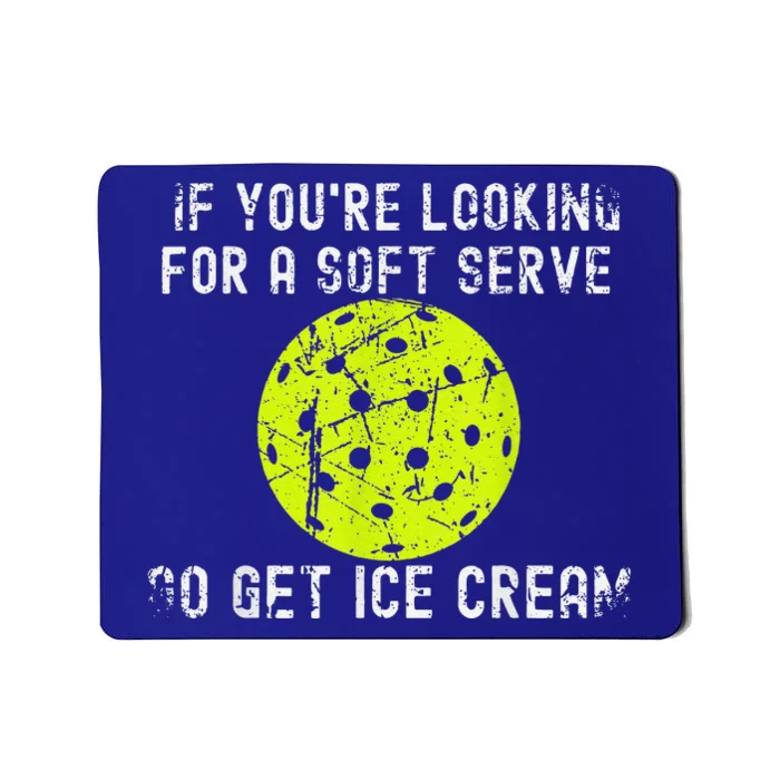 Funny Pickleball Pun For Pickleball Player Game Day Mousepad