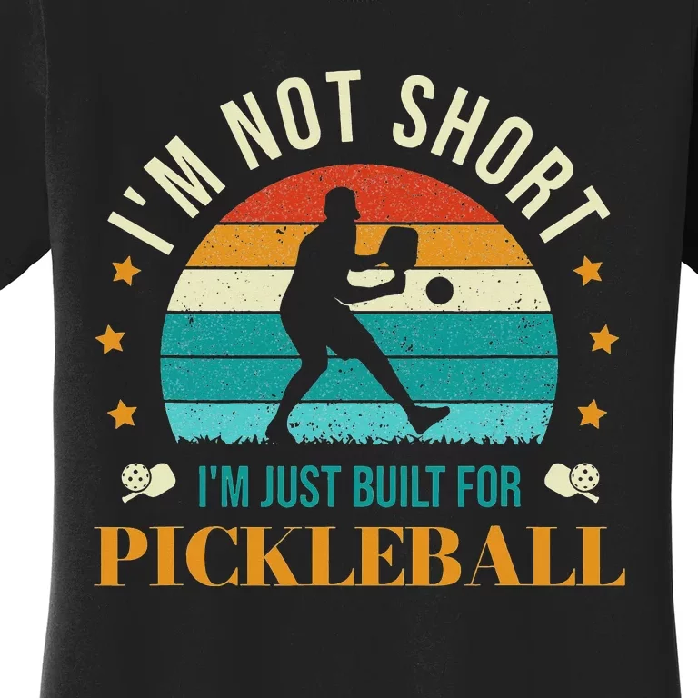 Funny Pickleball player with pickleball paddles love playing Women's T-Shirt