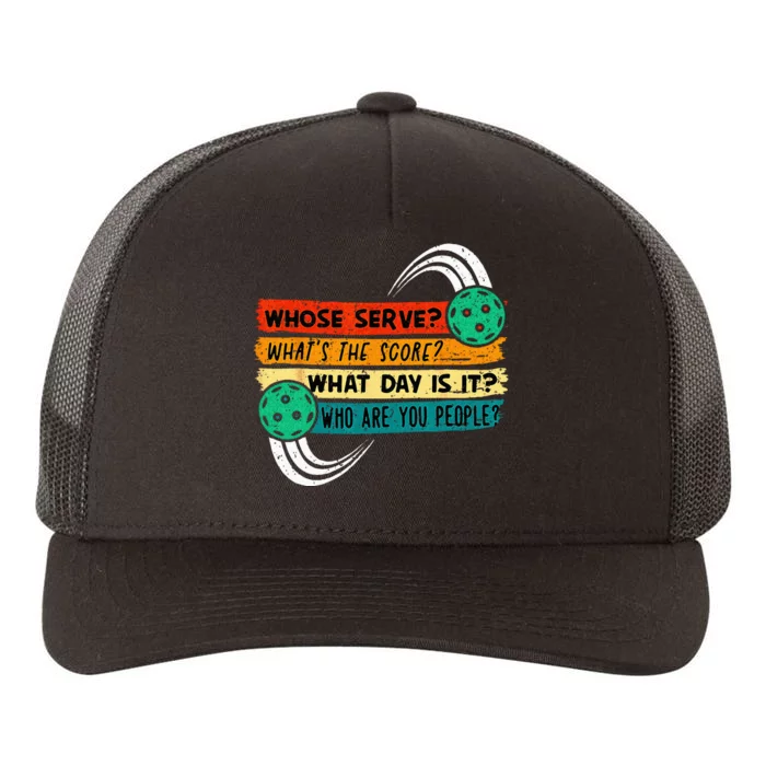 Funny Pickleball Player Pickleball Lover Pickleball Yupoong Adult 5-Panel Trucker Hat