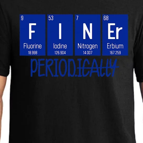 Finer Period Periodical Table Life Zeta Phi Beta Line Pajama Set