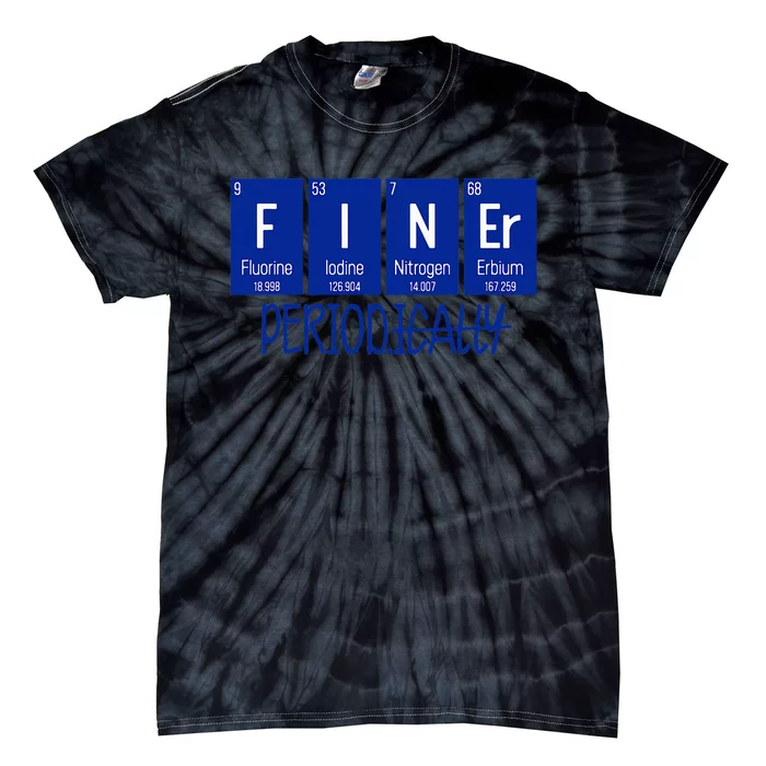 Finer Period Periodical Table Life Zeta Phi Beta Line Tie-Dye T-Shirt