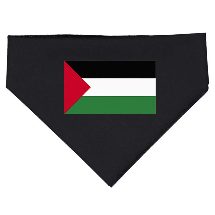 Free Palestine Palestine Flag USA-Made Doggie Bandana