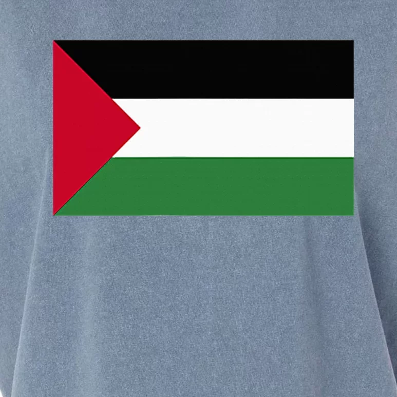 Free Palestine Palestine Flag Garment-Dyed Women's Muscle Tee