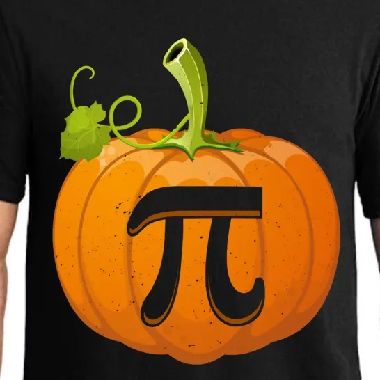 Funny Pumpkin Pie Math Teacher Halloween Thankgiving Pi Day Cute Gift Pajama Set