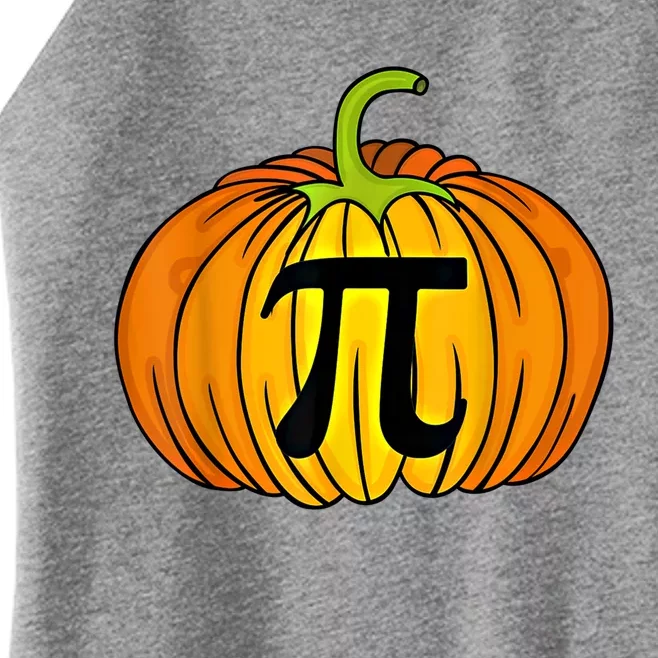 Funny Pumpkin Pie Math Teacher Halloween Thanksgiving Pi Day Gift Women’s Perfect Tri Rocker Tank