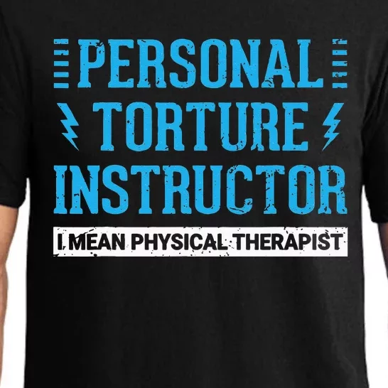 Funny PT Physical Therapist Gift Therapy Month Pajama Set